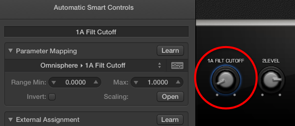 Logic X Smart Controls Parameter Mapping3