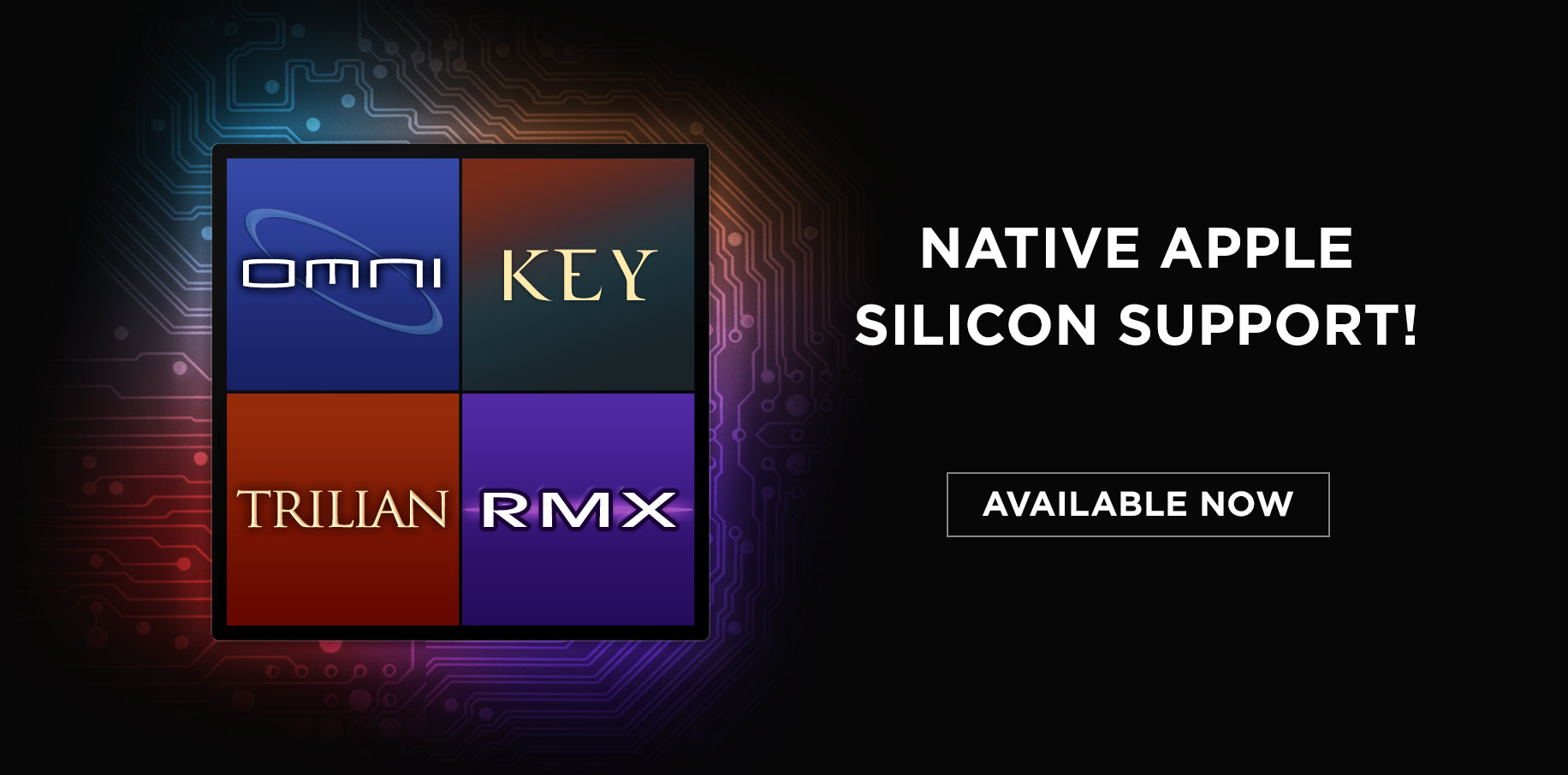Native Apple Silicon and VST3 Support!