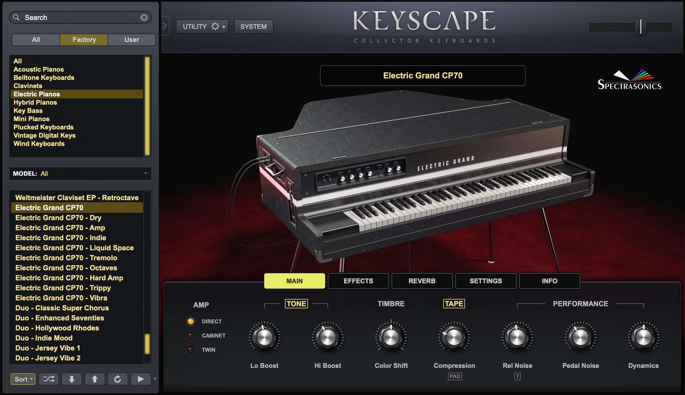 Keyscape Collector Keyboards Spectrasonics