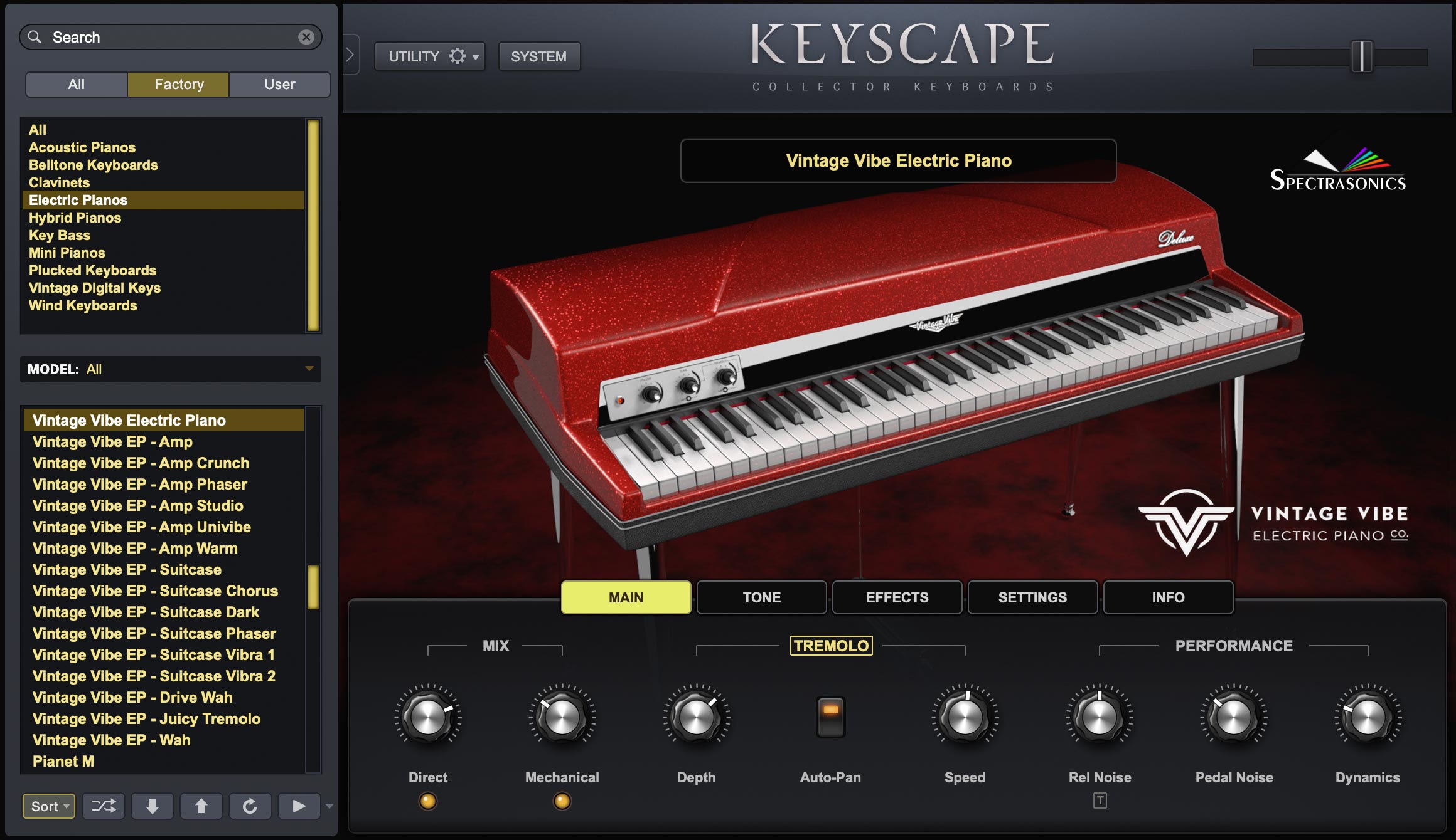 Spectrasonics Keyscape Collector Keyboards