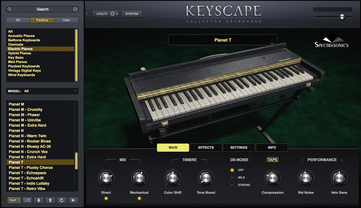 Spectrasonics - Keyscape - Pianet T