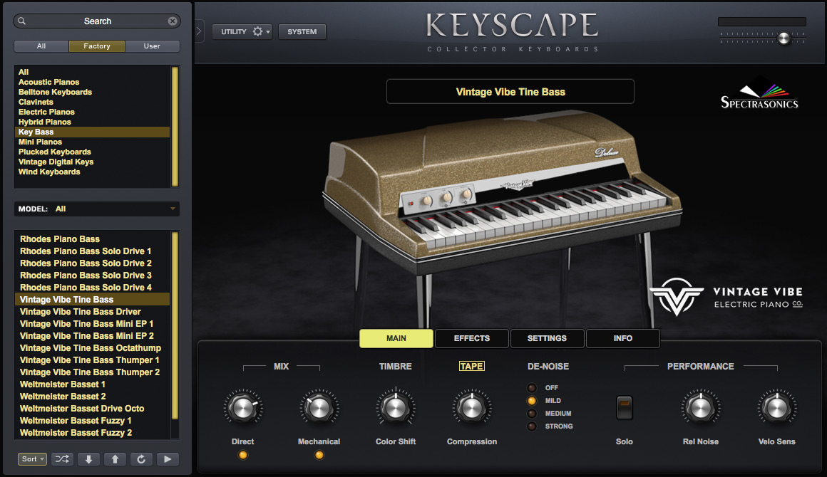 Vintage Vibe Tine Bass