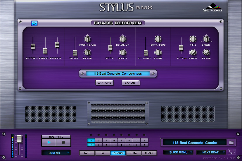 Spectrasonics - Products - Stylus RMX Xpanded - Realtime Groove Module