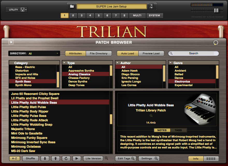 Spectrasonics Trilian Vsti   -  3