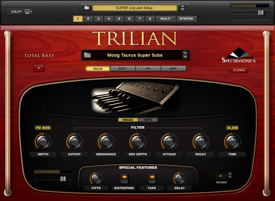 Trillian Baixo VST