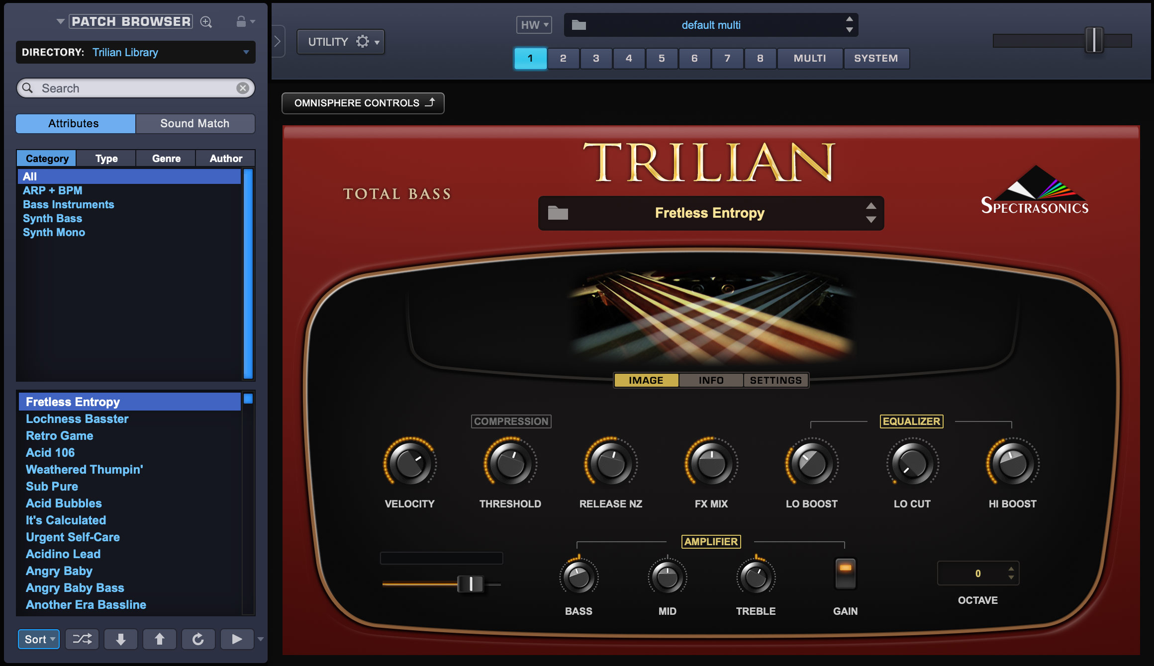 Spectrasonics - Trilian - Features Spectrasonics - Trilian - Features