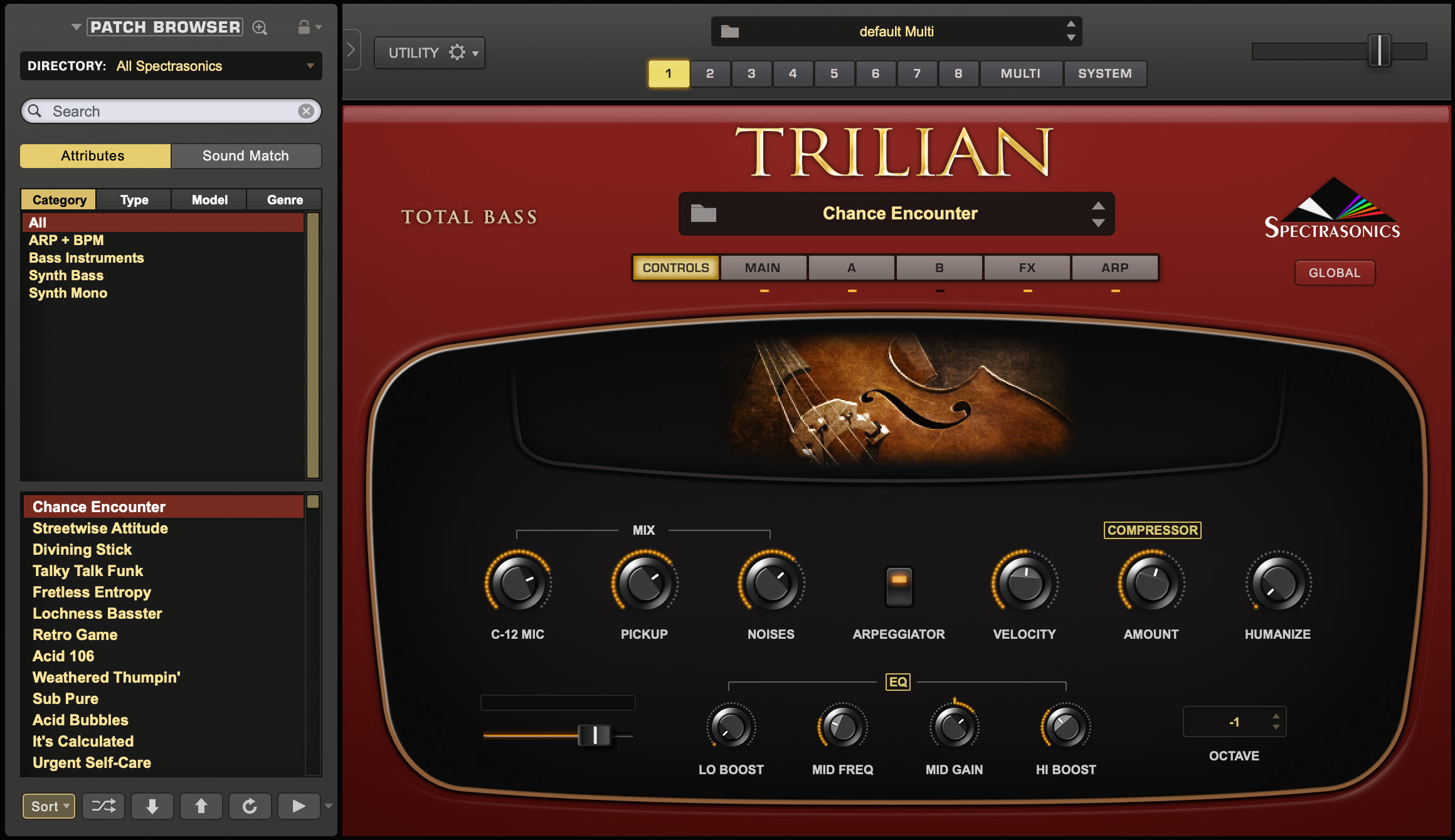 Trilian Interface
