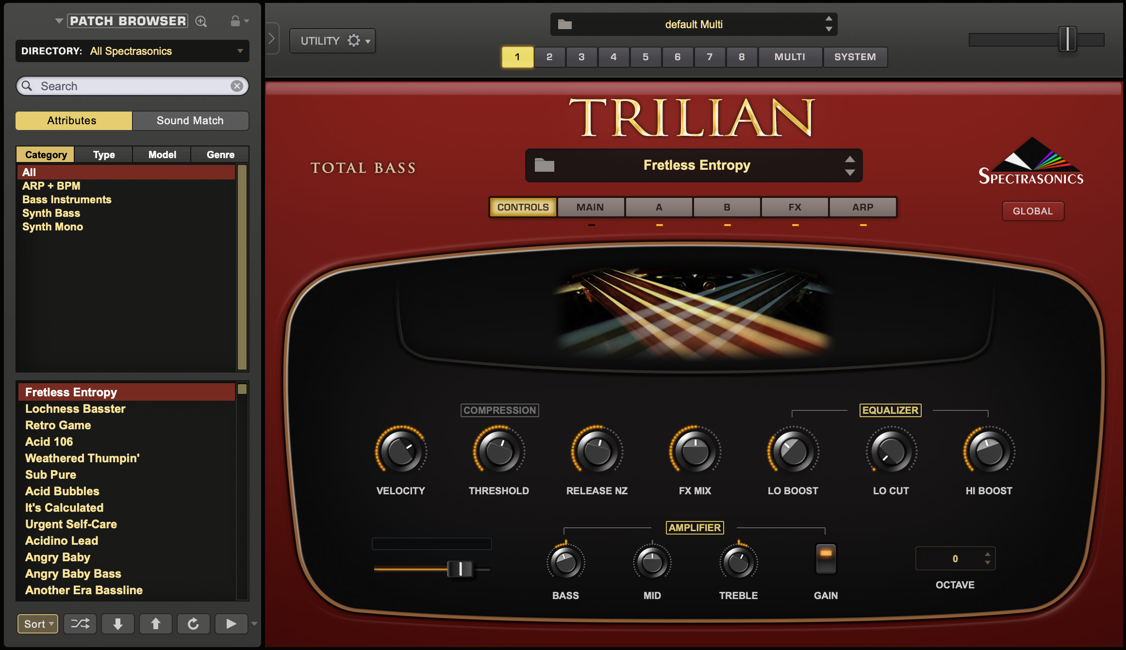 how low does trilian bass go how low does trilian bass go