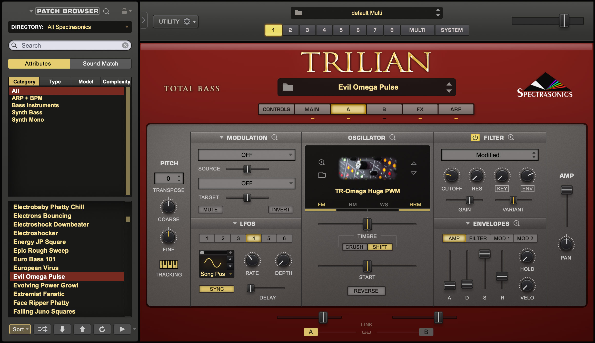 spectrasonics trilian bass beats